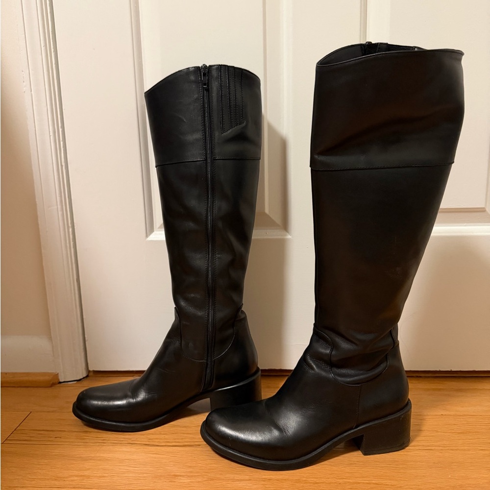 Leather Riding Boots - Picture 2 of 5
